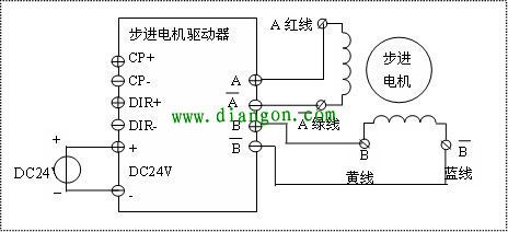 步进电机接线图